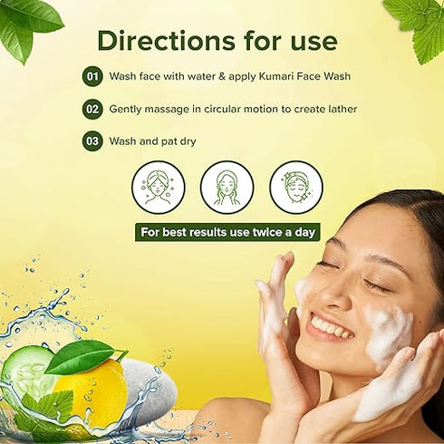 Sri Sri Tattva Cucumber & Lemon Face Wash